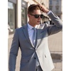 image:imageDUCO Aviator Sunglasses for Men Women Carbon Fiber Polarized Sunglasses Men UV Protection for Driving Golf Fishing 3051Black Frame Grey Lens