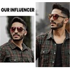 image:imageDUCO Aviator Sunglasses for Men Women Carbon Fiber Polarized Sunglasses Men UV Protection for Driving Golf Fishing 3051Black Frame Red Lens