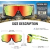 image:imageDUCO Baseball Sunglasses for Men Polarized Cycling Goggles DC0035  UV400 Protection Sports Glasses Impactresistant Running Shades Flexible for Softball Fishing DrivingGreenblackrevo Orange