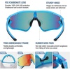 image:imageDUCO Kids Youth Baseball Sunglasses for Boys Girls Age 816 Polarized UV400 Protection Sports Cycling Glasses DK26802blue Colorful Frame Black Temple Revo Orange Lens