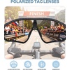 image:imageDUCO Kids Youth Baseball Sunglasses for Boys Girls Age 816 Polarized UV400 Protection Sports Cycling Glasses DK26805black Painting Frame Revo Blue Lens