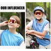 image:imageDUCO Kids Youth Baseball Sunglasses for Boys Girls Age 816 Polarized UV400 Protection Sports Cycling Glasses DK26806black Frame Red Temple Revo Orange Lens
