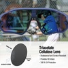image:imageDUCO Kids Youth Baseball Sunglasses for Boys Girls Age 816 Polarized UV400 Protection Sports Cycling Glasses DK268Blue Frame Black Temple Revo Orange Lens
