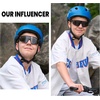 image:imageDUCO Kids Youth Baseball Sunglasses for Boys Girls Age 816 Polarized UV400 Protection Sports Cycling Glasses DK268Matte Black Frame Black Temple Grey Lens