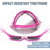 image:imageDUCO Kids Youth Baseball Sunglasses for Boys Girls Age 816 Polarized UV400 Protection Sports Cycling Glasses DK268Pink Frame White Blue Dot White Temple Revo Colorful Lens