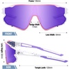 image:imageDUCO Kids Youth Baseball Sunglasses for Boys Girls Age 816 Polarized UV400 Protection Sports Cycling Glasses DK268Pink White Frame Purpletemple Revo Purple Lens