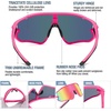 image:imageDUCO Kids Youth Baseball Sunglasses for Boys Girls Age 816 Polarized UV400 Protection Sports Cycling Glasses DK268Rose Painting Frame Revo Colorful Lens