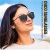 image:imageDUCO Mens Polarized Sunglasses for Men Ultra Lightweight Carbon Fiber Sun Glasses UV Protection UV400 Shades