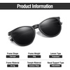 image:imageDUCO Mens Polarized Sunglasses for Men Ultra Lightweight Carbon Fiber Sun Glasses UV Protection UV400 Shades