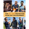 image:imageDUCO Mens Sports Polarized Sunglasses UV Protection Sunglasses for Men 8177sBlue Frame Gray Lens