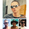 image:imageDUCO Mens Sports Polarized Sunglasses UV Protection Sunglasses for Men 8177sGunmetal Frame Revo Mirror Lens