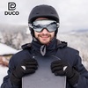 image:imageDUCO OTG Ski Goggles Over Glasses SkiSnowboard Goggles for Men Women UV400 Protection AntiFog Skiing Snow Goggles DCS003Black Silver