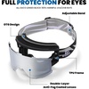 image:imageDUCO OTG Ski Goggles Over Glasses SkiSnowboard Goggles for Men Women UV400 Protection AntiFog Skiing Snow Goggles DCS003Black Silver