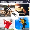 image:imageDUCO Polarized Sports Sunglasses for Men Women DC0023  UV400 Protection Beach Volleyball Sunglasses Flexible TR90 Frame Wrap Around Glasses for Baseball Softball Running02black Grey Revo Black