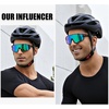 image:imageDUCO Polarized Sports Sunglasses for Men Women DC0023  UV400 Protection Beach Volleyball Sunglasses Flexible TR90 Frame Wrap Around Glasses for Baseball Softball Running06black Green Revo Blue