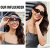image:imageDUCO Polarized Wraparound Fitover Glasses Wear Over Sunglasses for Men Women UV Protection Sun Glasses 8954Purple Tortoise Frame Revo Purple Lens