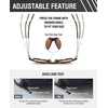 image:imageDUCO Retro Square Polarized Sunglasses for Men Women Sun Glasses Acetate Frame 100 UV Protection 2143Tortoise Frame Revo Green Lens