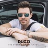image:imageDUCO Square Sunglasses for Men Women Polarized Driving Sun Glasses UV400 Protection Retro Shades DC3038Gold Frame Green Lens