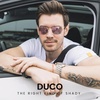 image:imageDUCO Square Sunglasses for Men Women Polarized Driving Sun Glasses UV400 Protection Retro Shades DC3038Gold Frame Revo Pink Lens