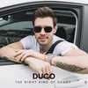 image:imageDUCO Square Sunglasses for Men Women Polarized Driving Sun Glasses UV400 Protection Retro Shades DC3038Matte Black Frame Gray Lens