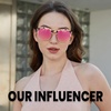 image:imageDUCO Womens Trendy Retro Round Acetate Polarized Sunglasses UV400 99 Glare Block Lightweight for Daily amp OutdoorGrey Tortoise Frame Revo Pink Mirror