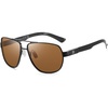 Black Frame Brown Lens