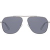 image:imageDUCO Aviator Sunglasses for Mens Womens Polarized Retro Sun Glasses Metal Frame for Driving Fishing 100 UV Protection 3035KSilver Frame Silver Len