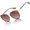 Tortoise Frame Brown Lens