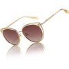 Transparent Brown Frame Brown Lens