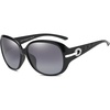 image:imageDUCO Classic Sunglasses for Women polarized womens sunglasses 100 UV Protection Shades 6214Black Frame Gray Lens
