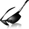 A Black Frame Gray Lens