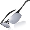 Black Frame Revo Silver Lens