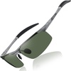Gunmetal Frame Dark Green Lens