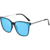 12- Black Frame Revo Blue Lens