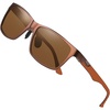 Brown Frame Brown Lens