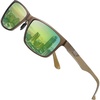 Gold Frame Gold Temple Revo Green Lens
