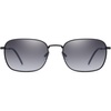 Matte Black Frame Gradient Gray Lens