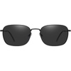 Matte Black Frame Gray Lens