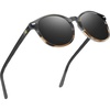 6. Black Copper Frame Grey Lens