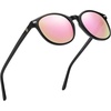 Black Frame Revo Pink Mirror
