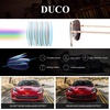 image:imageDUCO Aviator Sunglasses for Men Women Vintage Polarized Sun Glasses Mirrored Lens Metal Frame Designer Shades 3025KGold Frame Revo Pink Lens