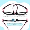 image:imageDUCO Blue Light Blocking Glasses for Kids Boys Girls Gaming Computer Glasses for Kids Age 510 K026Black Frame Pink Temple