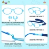 image:imageDUCO Blue Light Blocking Glasses for Kids Boys Girls Gaming Computer Glasses for Kids Age 510 K026Blue Frame Blue Temple