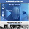 image:imageDUCO Blue Light Blocking Glasses for Kids Boys Girls Gaming Computer Glasses for Kids Age 510 K026Rose Red Frame Green Temple