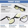 image:imageDUCO Blue Light Glasses for Kids Boys Girls Blue Ray Blocking Glasses Cute Computer Gaming TV Glasses for Children K015