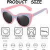 image:imageDUCO Cute Polarized Kids Sunglasses for Girls Boys Flexible Children Shades UV Protection Age 610 K018