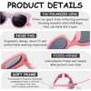 image:imageDUCO Cute Polarized Kids Sunglasses for Girls Boys Flexible Children Shades UV Protection Age 610 K018