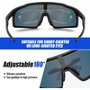 image:imageDUCO Cycling Glasses Men Women Polarized Sport Sunglasses UV400 Protection Lightweight Baseball Tennis Golf Baseball RunningBlack Frame Red Len
