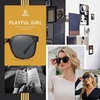 image:imageDUCO Fit Over Sunglasses for Men Women Wear Over Glasses Retro Wrap Around Polarized Sun Glasses UV400 ProtectionBtortoise Frame Grey Lens