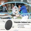 image:imageDUCO Kids Baseball Sunglasses for Boys Girls Age 616 Polarized  UV400 Protection Youth Cycling Goggles for Boys Girls Unbreakable Flexible Frame with Case amp Carry Case23 Light Blue Frame Revo Pink Lens